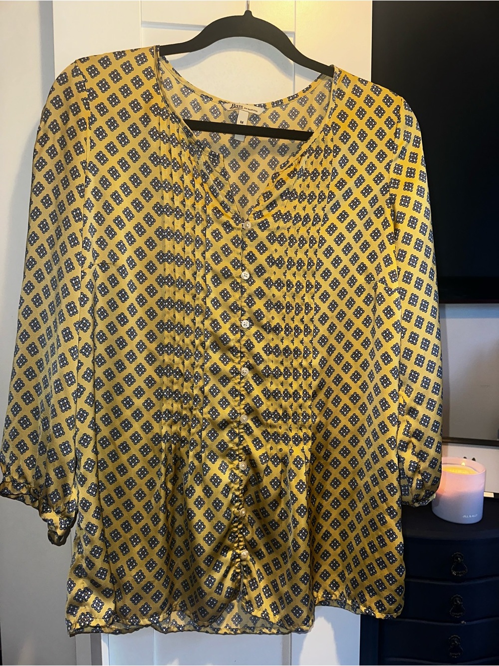 G.H. Bass & Co Satin Tunic Top